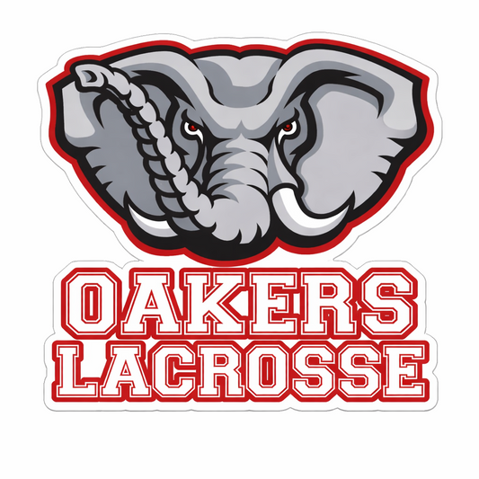 Coventry Lacrosse 4" Bumper Sticker